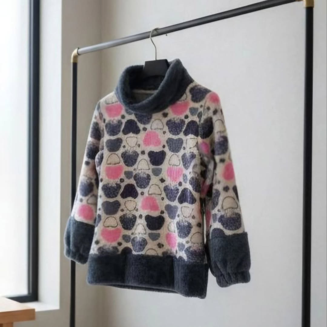 هودی لانگ میکی جنس پارچه دو رو تدی